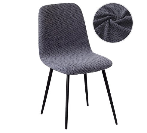 Κάλυμμα Καρέκλας Σε Γκρι Ζακάρ