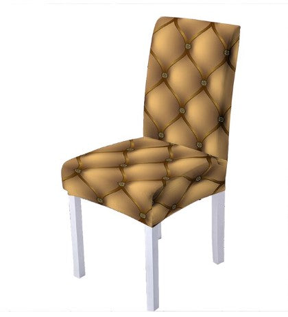 Κάλυμμα Καρέκλας Με Καπιτονέ Μπεζ